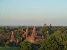 Bagan: Tempelstadt im Abendlicht