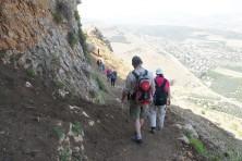 Abstieg in das Taubental auf dem Jesus-Trail