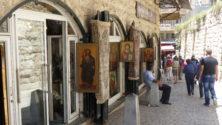 in den Gassen des Armenischen Viertels in Jerusalem
