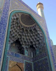 Isfahan: Eingangs-Iwan der Imam-Moschee, frühere "Königsmoschee"